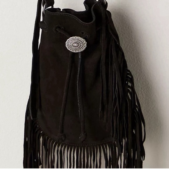 Free People Calamity Suede Crossbody Bag❤️ NWT - Picture 5 of 8